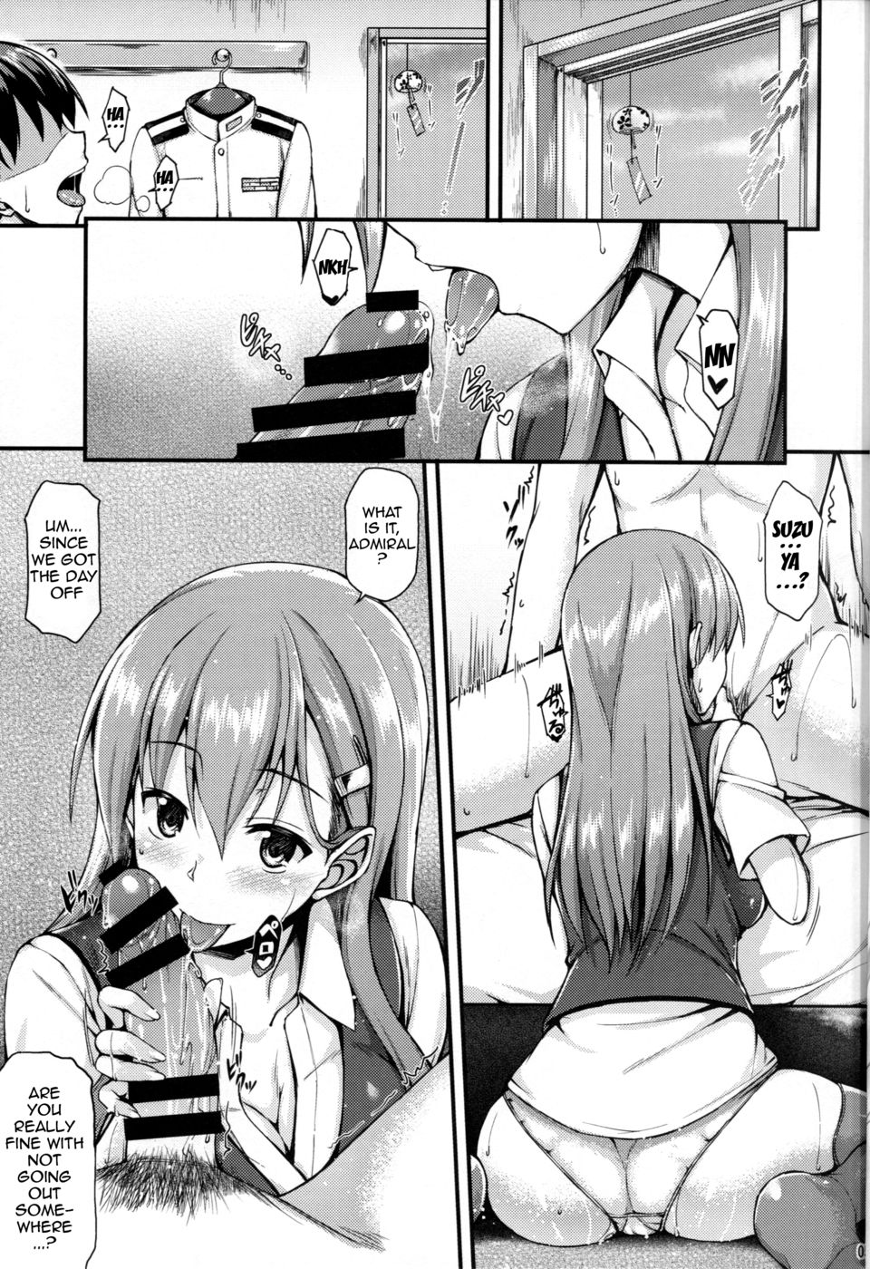 Hentai Manga Comic-I Want to Flirt With Suzuya!!-Read-4